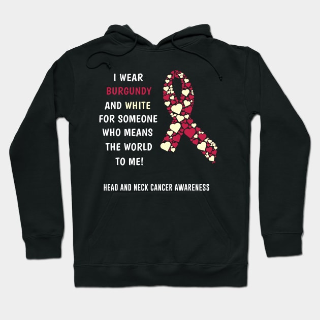 Head And Neck Cancer Hoodie by mikevdv2001